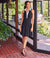 Karen Kane Contrast Placket Dress -shopbody.com