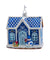 Kurt Adler Noble Gems™ Glass Hanukkah House Ornament-shopbody.com