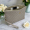 PurseN Getaway Litt Make-up Case - Pearl Quilted