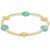 Enewton Signature Cross Admire Gold Pattern 3mm Bead Bracelet - Amazonite-shopbody.com