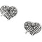 Brighton Hearts and Stripes Mini Post Earrings-shopbody.com