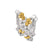 Brighton Pebble Edge Small Hoop Earrings-shopbody.com