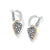 Brighton Love Messages Be Love Reversible Hoop Earrings-shopbody.com