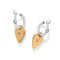 Brighton Love Messages Be Love Reversible Hoop Earrings-shopbody.com