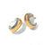 Brighton Interlok Noir Small Hoop Earrings-shopbody.com