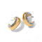 Brighton Interlok Noir Small Hoop Earrings-shopbody.com