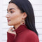 Brighton Pretty Tough Bold Heart Two Tone French Wire Earrings-shopbody.com