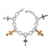 Brighton Majestic Cross Charm Bracelet-shopbody.com
