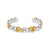 Brighton Pebble Edge Flex Cuff Bracelet-shopbody.com