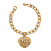 Brighton Contempo Medallion Heart Bracelet-shopbody.com