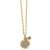 Brighton Ferrara Two Tone Luce Small Pendant Necklace-shopbody.com