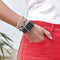 Brighton Sutton Braided Leather Watch Band - Black-shopbody.com
