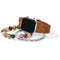 Brighton Sutton Braided Leather Watch Band - Luggage-shopbody.com