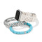 Brighton Sutton Braided Leather Watch Band - Optic White-shopbody.com