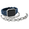 Brighton Sutton Braided Leather Watch Band - French Blue-shopbody.com