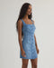 Bella Dahl Square Neck Button Front Mini Dress-shopbody.com