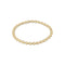 Enewton extends - classic grateful pattern bead bracelet - gold - 4mm-shopbody.com