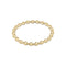 Enewton extends - classic grateful pattern bead bracelet - gold - 5mm-shopbody.com