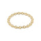 Enewton extends - classic grateful pattern bead bracelet - gold - 6mm-shopbody.com