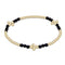 Enewton Signature Cross Gold Bliss Pattern 2.5mm Bead Bracelet-shopbody.com