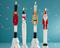 Mud Pie Santa Xmas Taper Candle-shopbody.com
