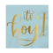 Slant Collections It's a Boy Napkin - Body & Soul Boutique
