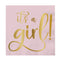 Slant Collections It's a Girl Napkin - Body & Soul Boutique