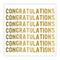 Slant Collections Congratulations Napkin - Body & Soul Boutique