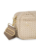 Haute Shore Ariel Buff Woven Camera Bag-shopbody.com
