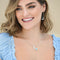 Dune Jewelry Blue Moon Stationary Necklace - Larimar & Sand-shopbody.com