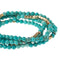 Scout Stone Wrap - Turquoise/gold - Stone of the Sky - Body & Soul Boutique