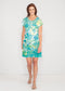 Whimsy Rose Sand Dollar 3/4 Sleeve Dress-shopbody.com