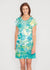Whimsy Rose Sand Dollar 3/4 Sleeve Dress-shopbody.com