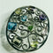 Charles Albert Silver - Multi Gemstone Oval Buckle - Body & Soul Boutique