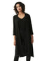 Joseph Ribkoff Studded Cardigan Black-shopbody.com