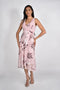 Frank Lyman Woven Dress - Blush-shopbody.com
