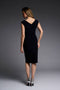 Joseph Ribkoff Sequin Appliqué Dress-shopbody.com