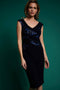 Joseph Ribkoff Sequin Appliqué Dress-shopbody.com