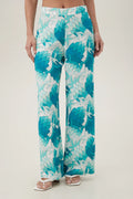 Trina Turk Long Weekend Pant - Tranquil Turquoise-shopbody.com