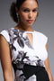 Joseph Ribkoff Floral Sheath Dress-shopbody.com