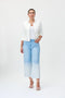 Joseph Ribkoff Crew Neckline Suede Zipper Jacket-shopbody.com