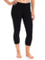 T-Party Capri Legging in Black - Body & Soul Boutique