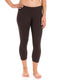 T-Party Capri Legging in Brown - Body & Soul Boutique