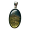 Charles Albert Silver - Labradorite Oval Pendant - Body & Soul Boutique