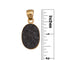 Charles Albert Alchemia - Black Druzy Pendant-shopbody.com