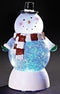 Roman 7.5"H LED Snowman Swirl Dome-shopbody
