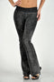 T-Party Mineral Wash Yoga Pant in Black - Body & Soul Boutique
