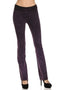 T-Party Mineral Wash Yoga Pant in Purple - Body & Soul Boutique