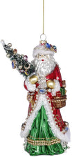 Mark Roberts Traditional Santa Ornament-shopbody.com