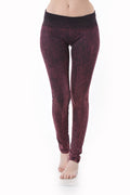 Mineral Wash Leggings in Burgundy - The Rustic Rack Boutique